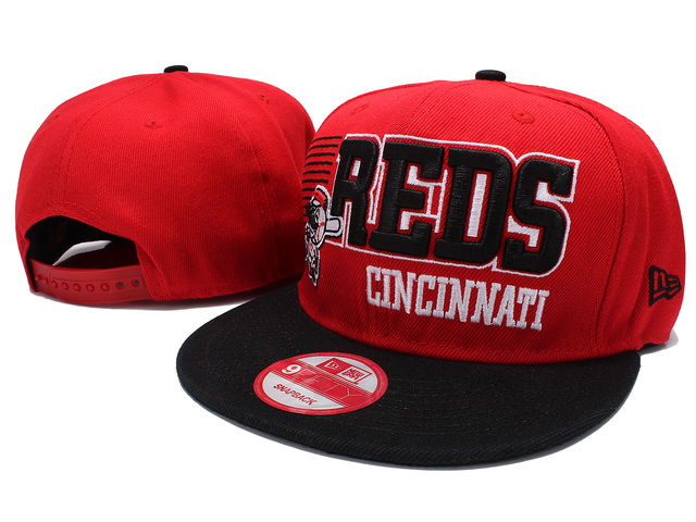 MLB Cincinnati Reds Snapback Hat NU15
